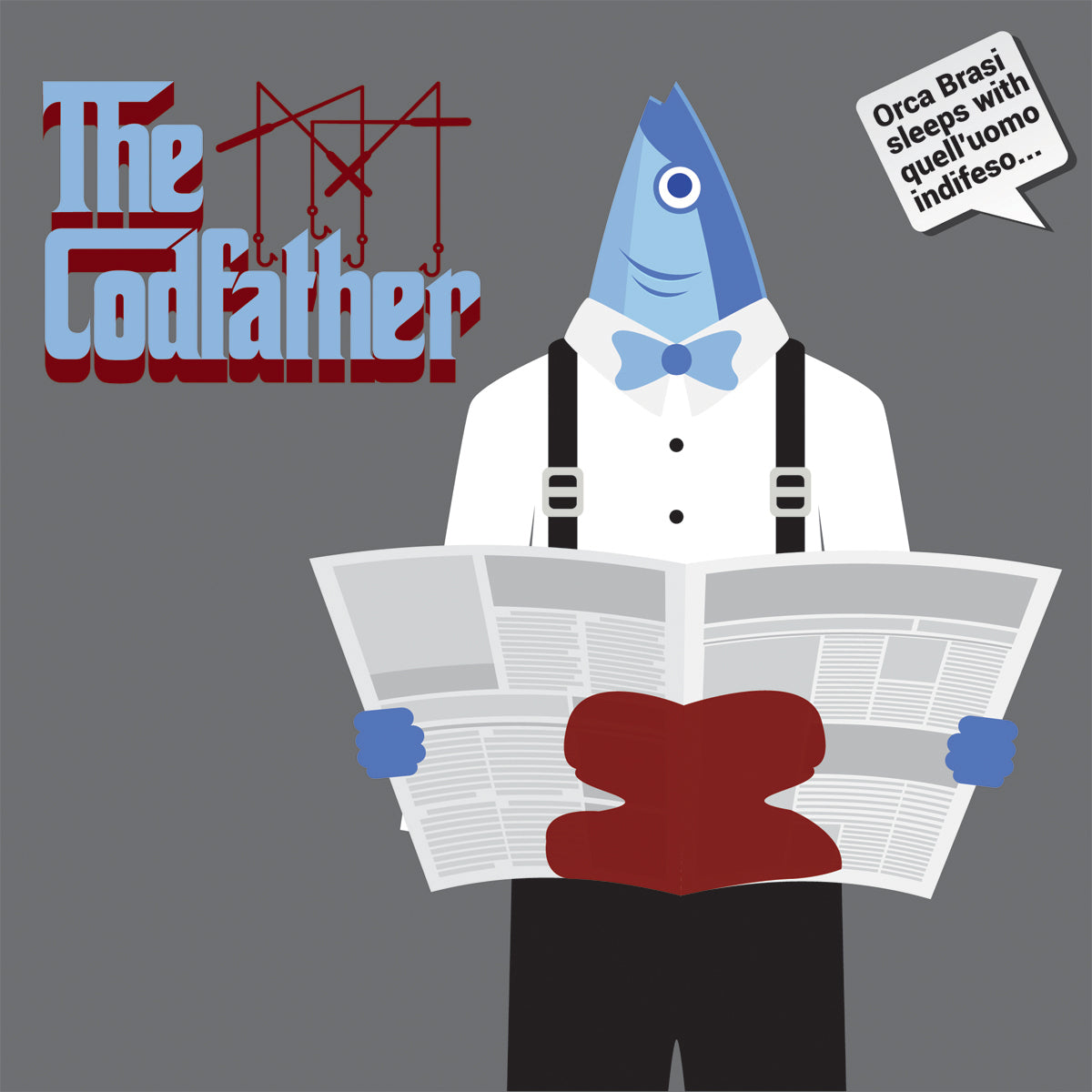The Codfather Mug Design