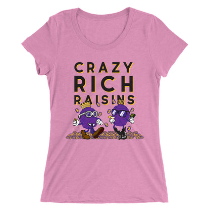 Movie The Food - Crazy Rich Raisins Women's T-Shirt - Charity Pink
