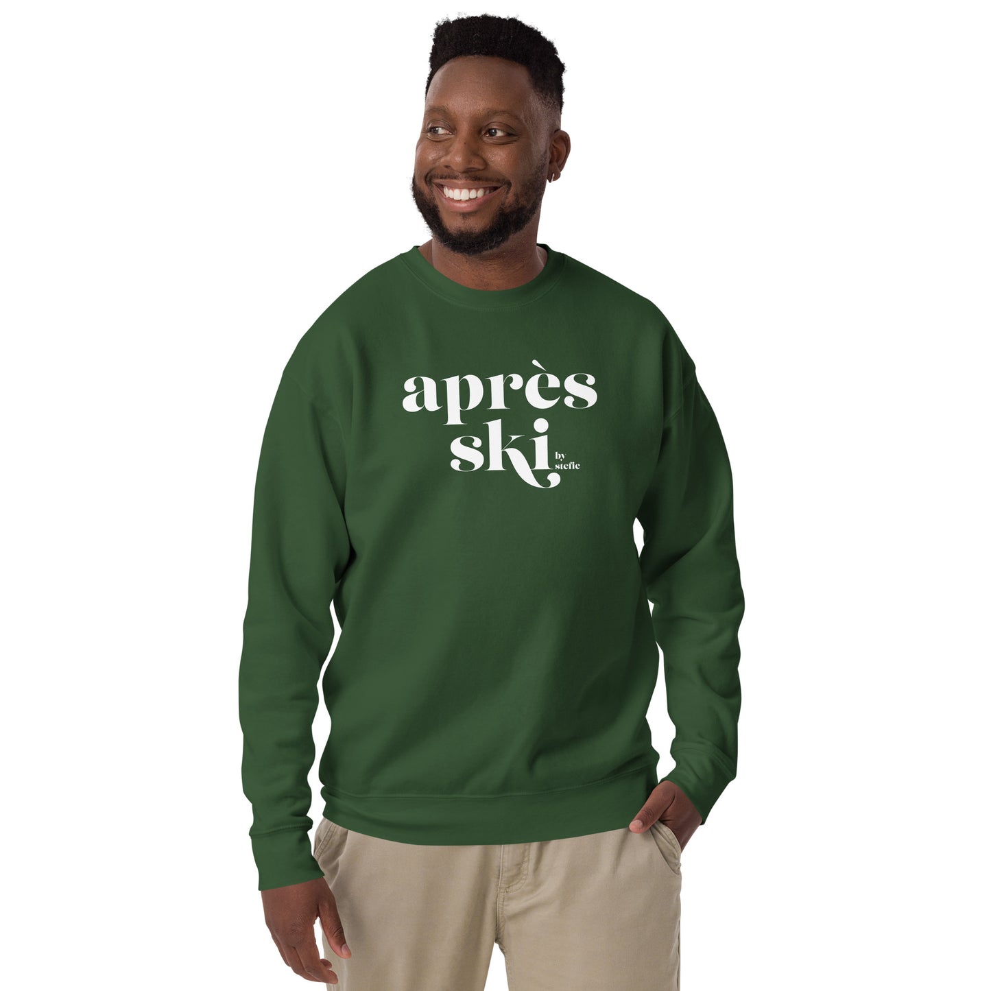 "Après Ski by Stefie" Unisex Premium Sweatshirt