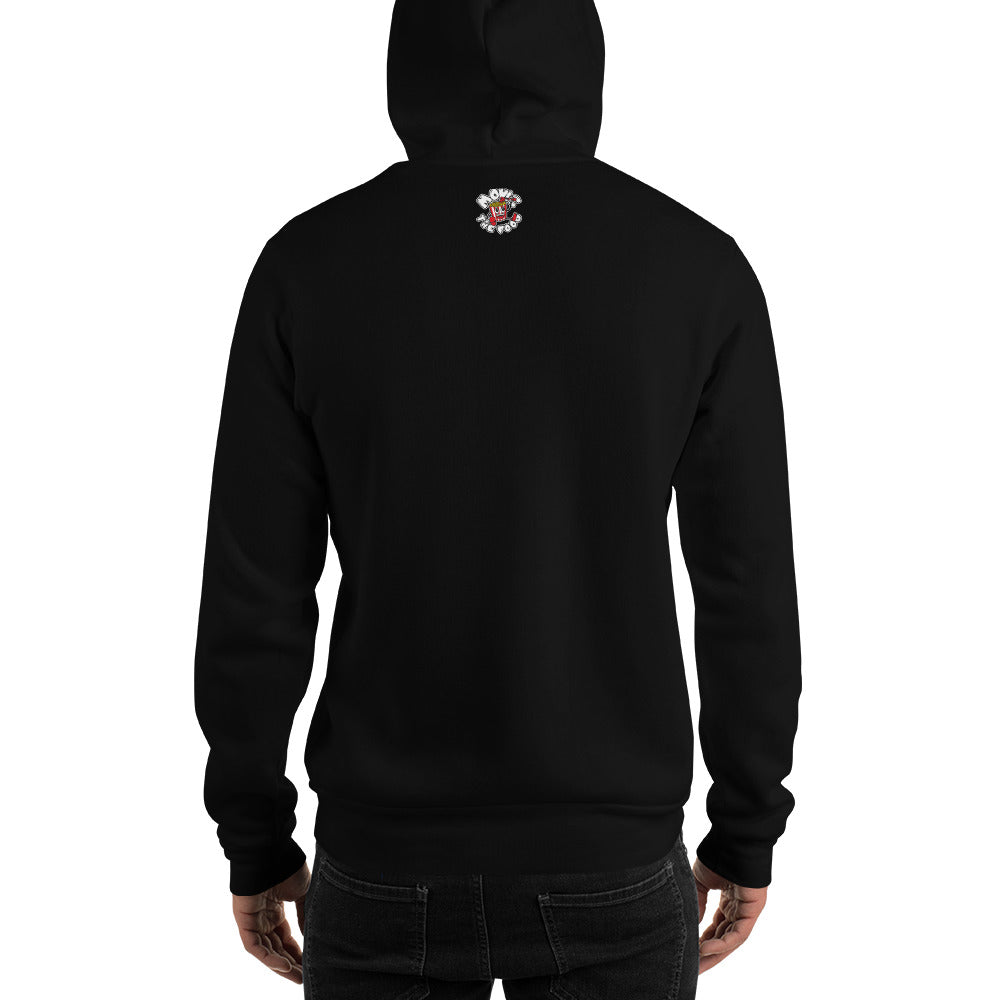 Movie The Food - Logo Hoodie - Black - Model Back