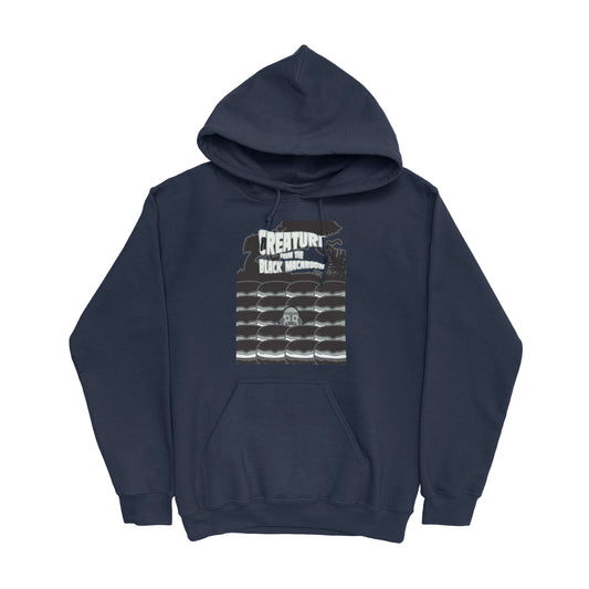 Movie The Food - Creature From The Black Macaroon Hoodie - Navy