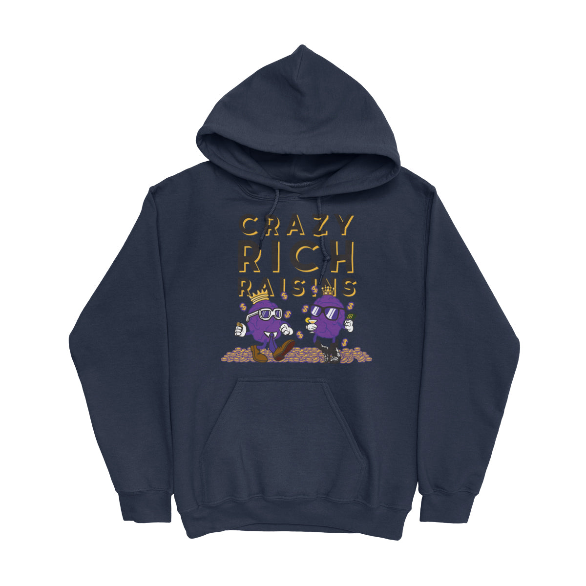 Movie The Food - Crazy Rich Raisins Hoodie - Navy