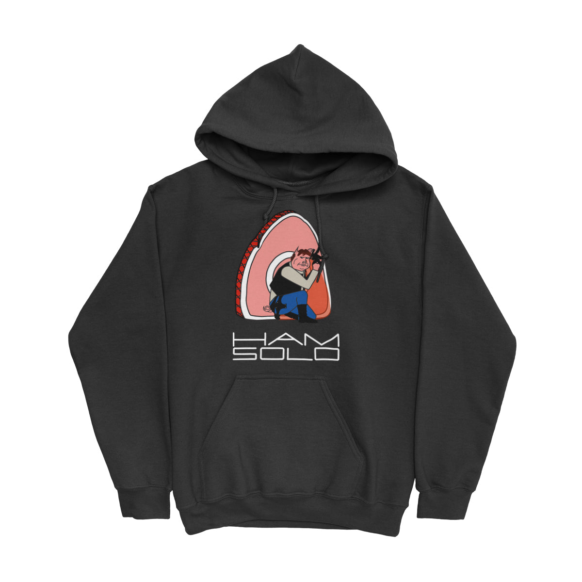 Movie The Food - Ham Solo Hoodie - Black