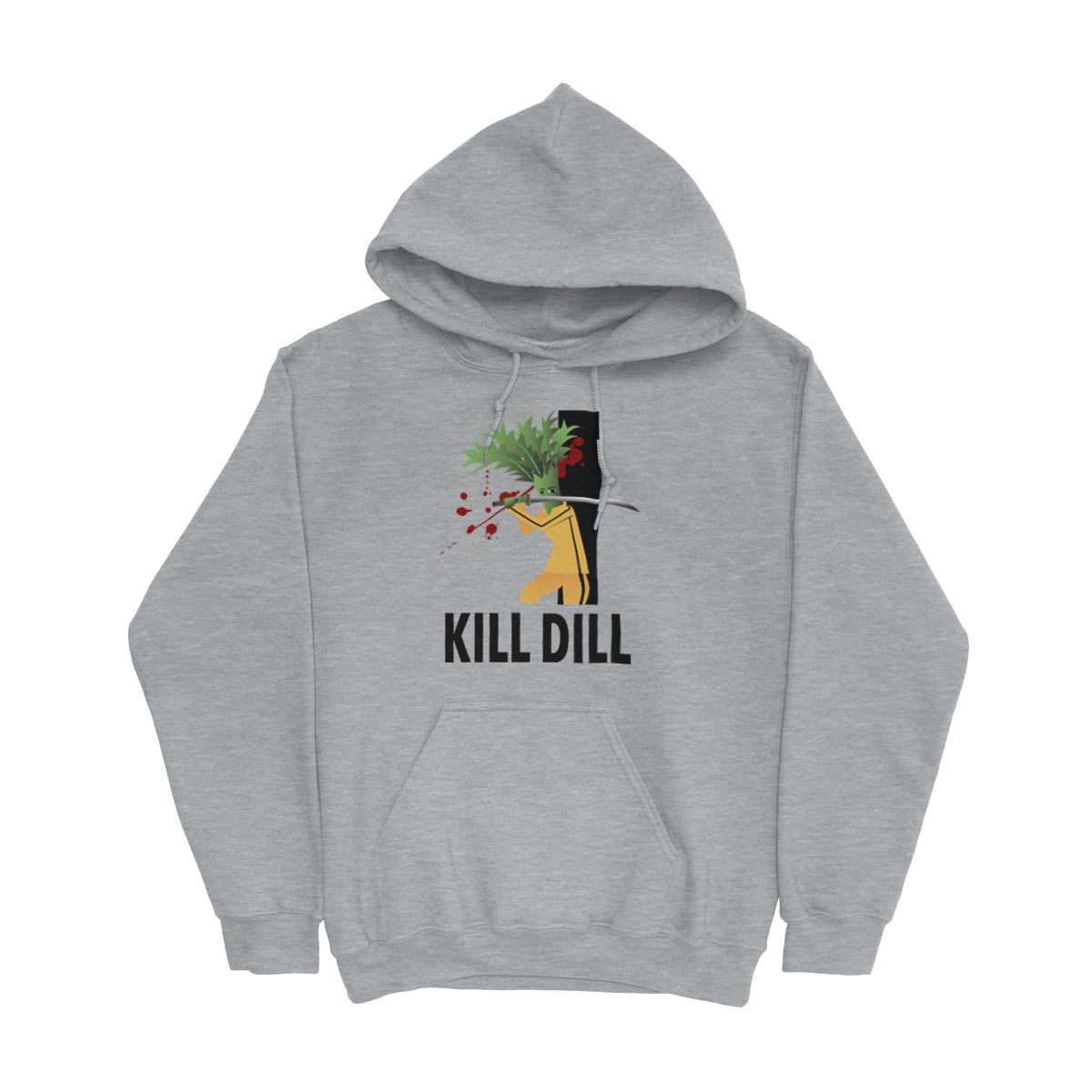Movie The Food -Kill Dill Hoodie - Heather Grey