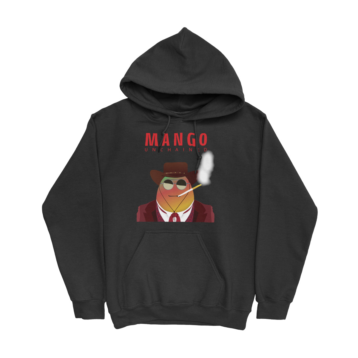 Movie The Food -Mango Unchained Hoodie - Black