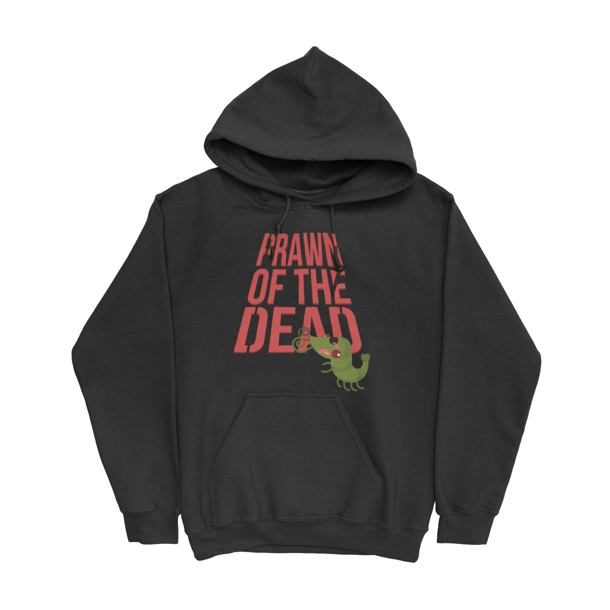 Movie The Food - Prawn Of The Dead Hoodie - Black