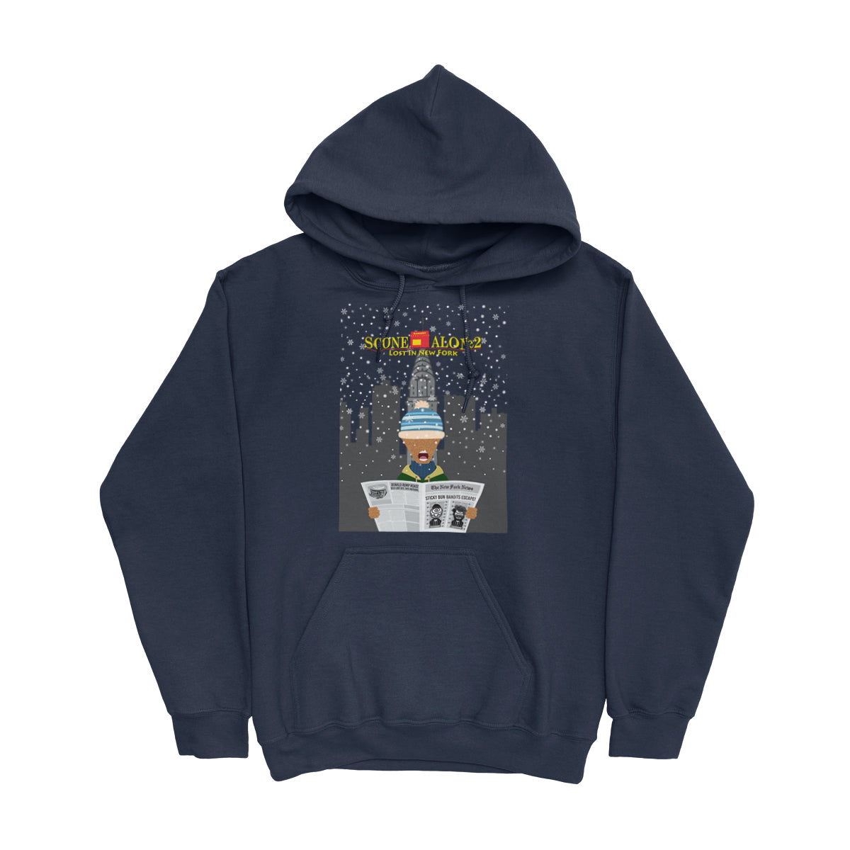 Movie The Food - Scone Alone 2 Hoodie - Navy