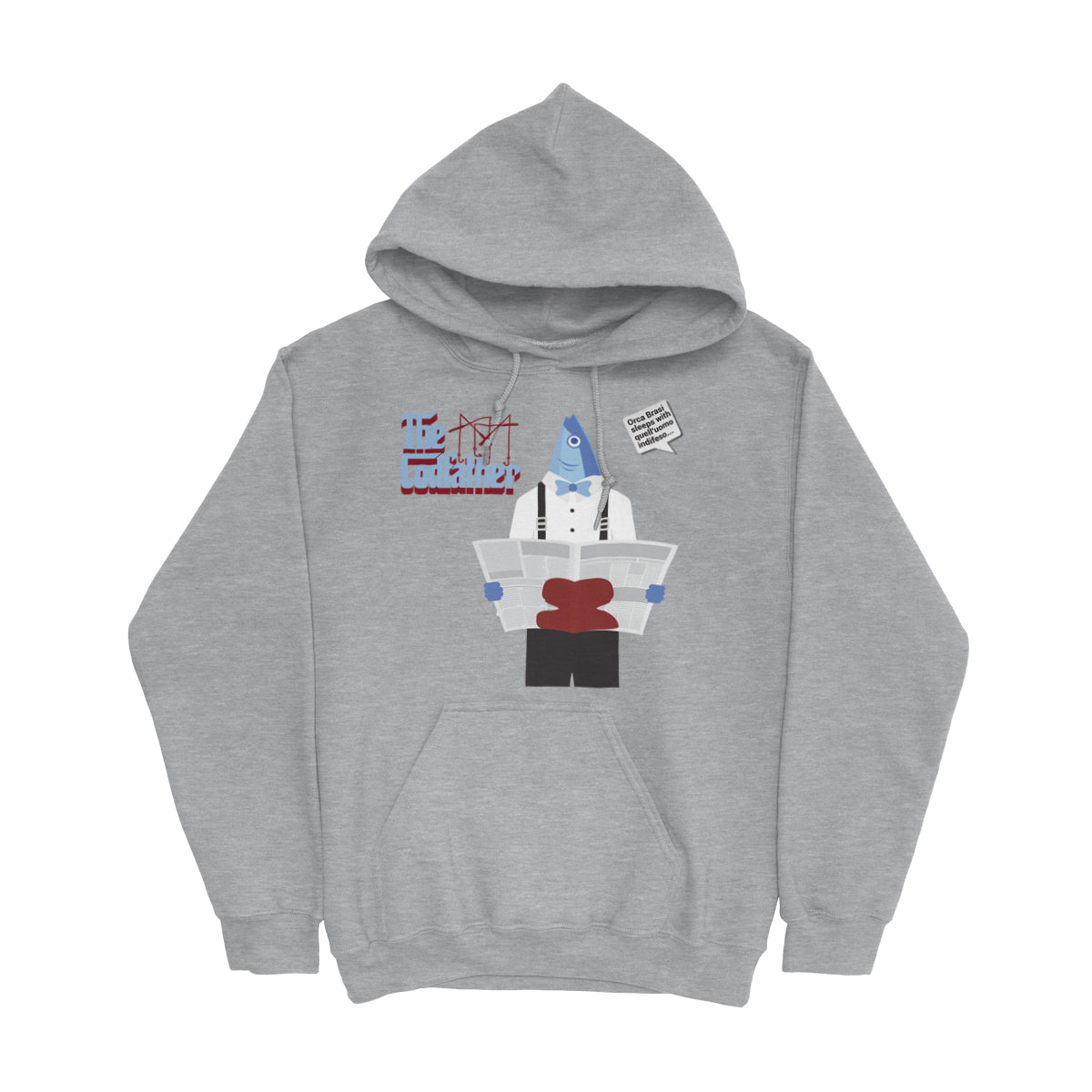 Movie The Food - The Codfather Hoodie - Heather Grey