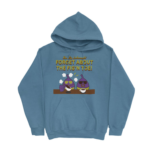Movie The Food - The Fig Lebowski Hoodie - Indigo Blue