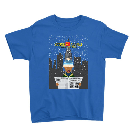 Movie The Food - Scone Alone 2 Kid's T-Shirt - Royal Blue