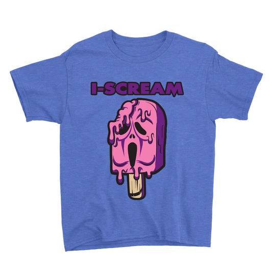 Movie The Food - I-Scream Kid's T-Shirt - Heather Columbia Blue