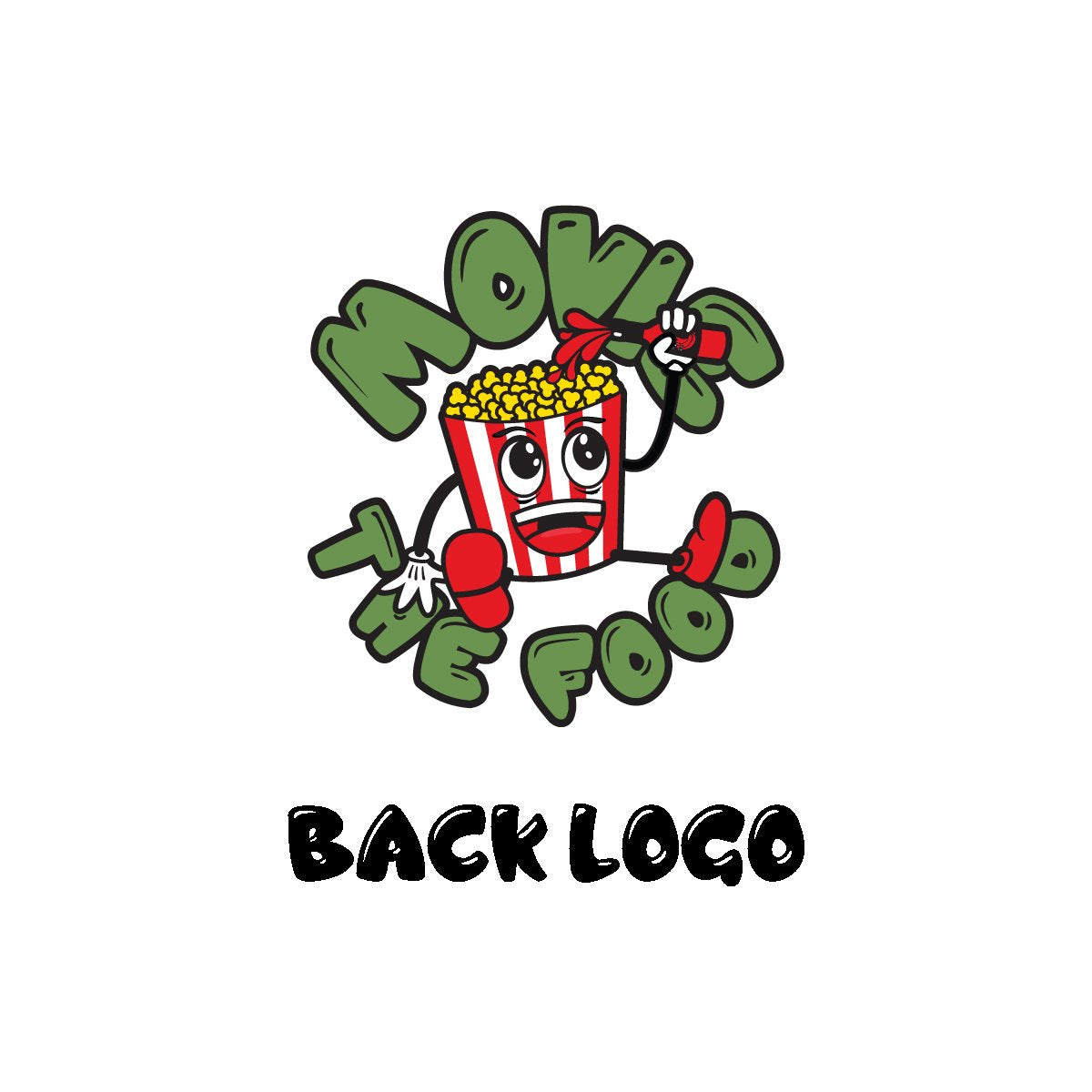 Movie The Food - Kill Dill Tank Top - Oatmeal Triblend - Back Logo Detail