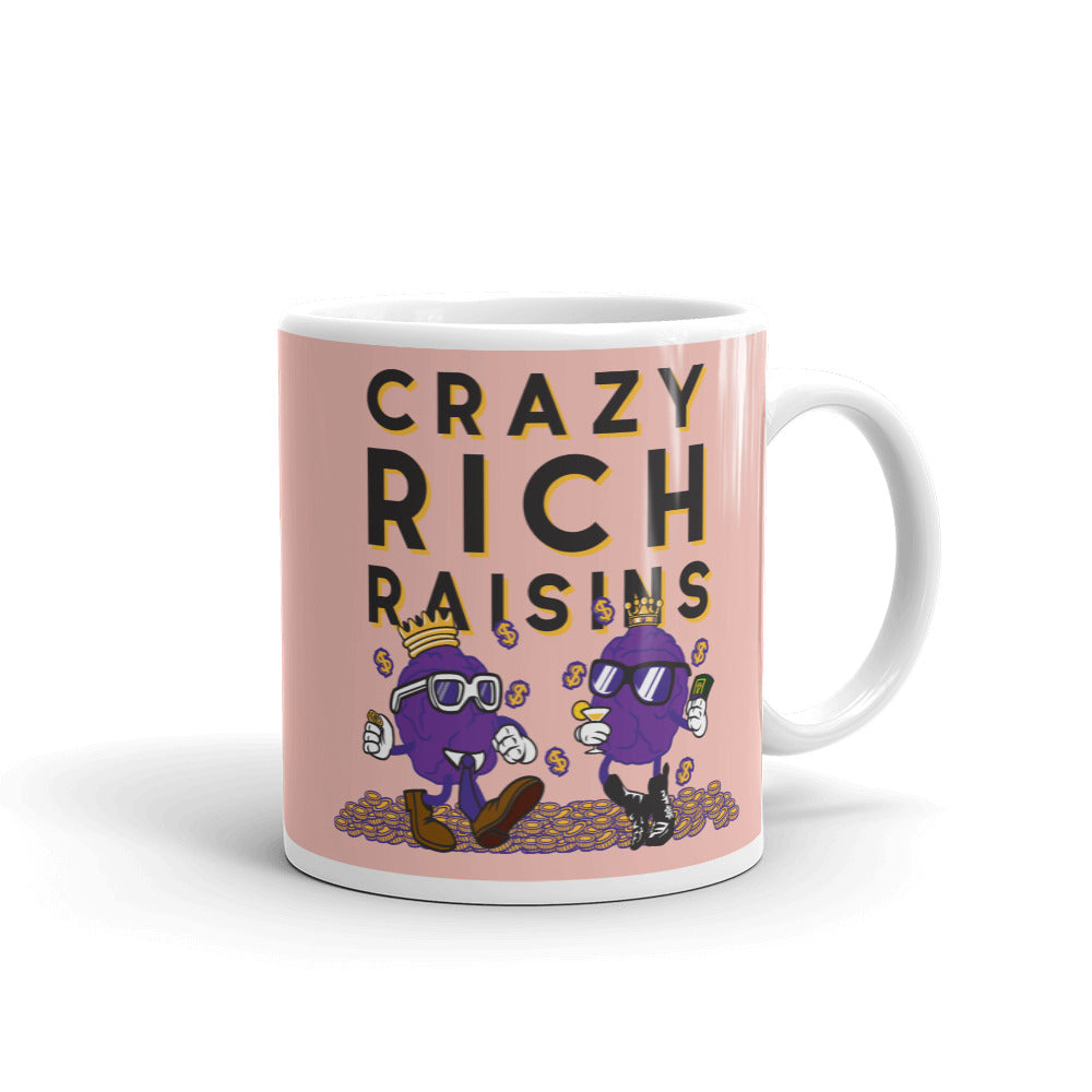 Movie The Food Crazy Rich Raisins Mug Peach 11oz