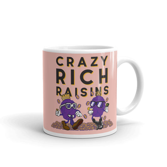 Movie The Food Crazy Rich Raisins Mug Peach 11oz