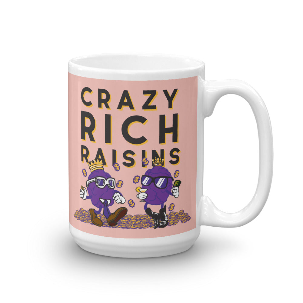 Movie The Food Crazy Rich Raisins Mug Peach 15oz