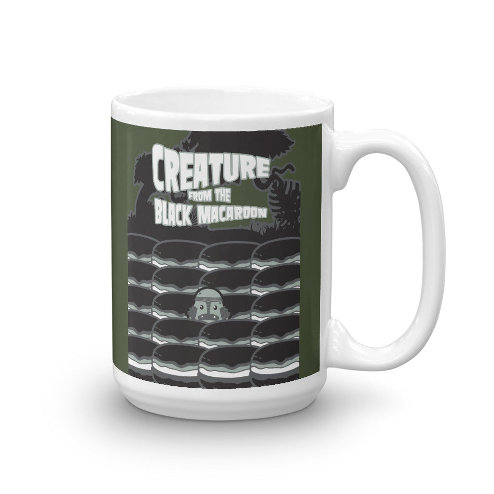 Movie The Food Creature From The Black Macaroon Mug Army 15oz