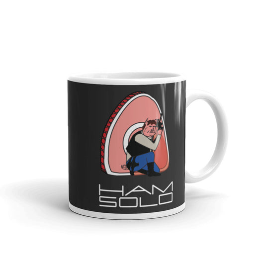 Movie The Food - Ham Solo Mug - Midnight Grey - 11oz