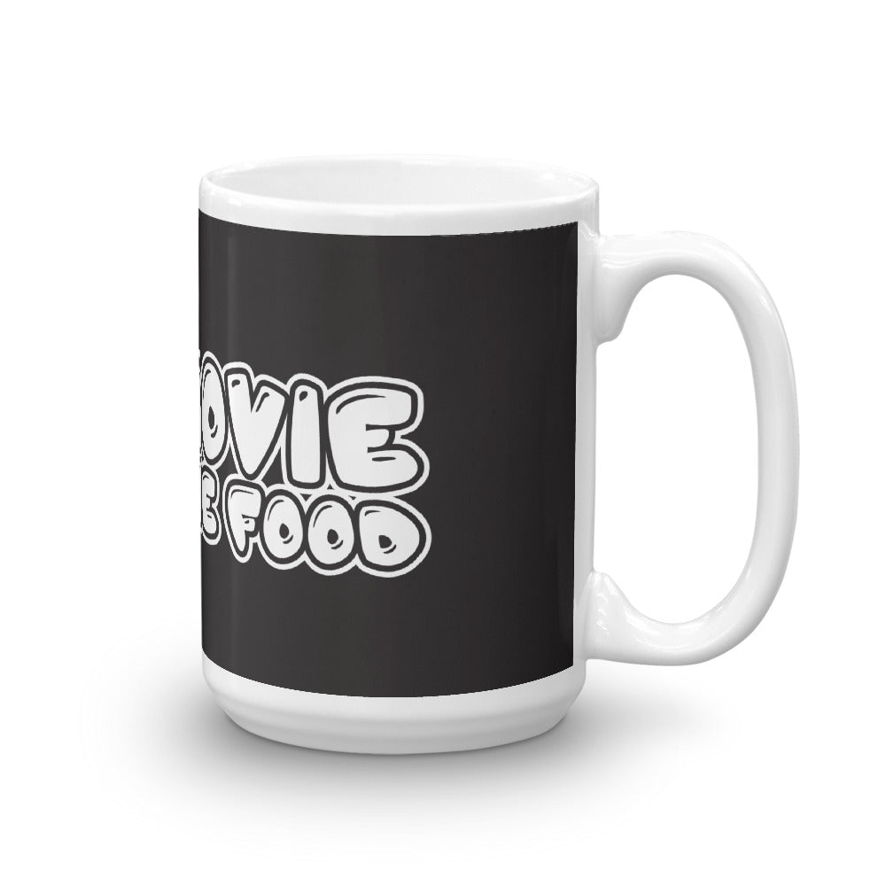 Movie The Food Logo Mug Black 15oz