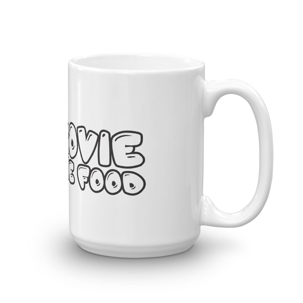 Movie The Food Logo Mug White 15oz