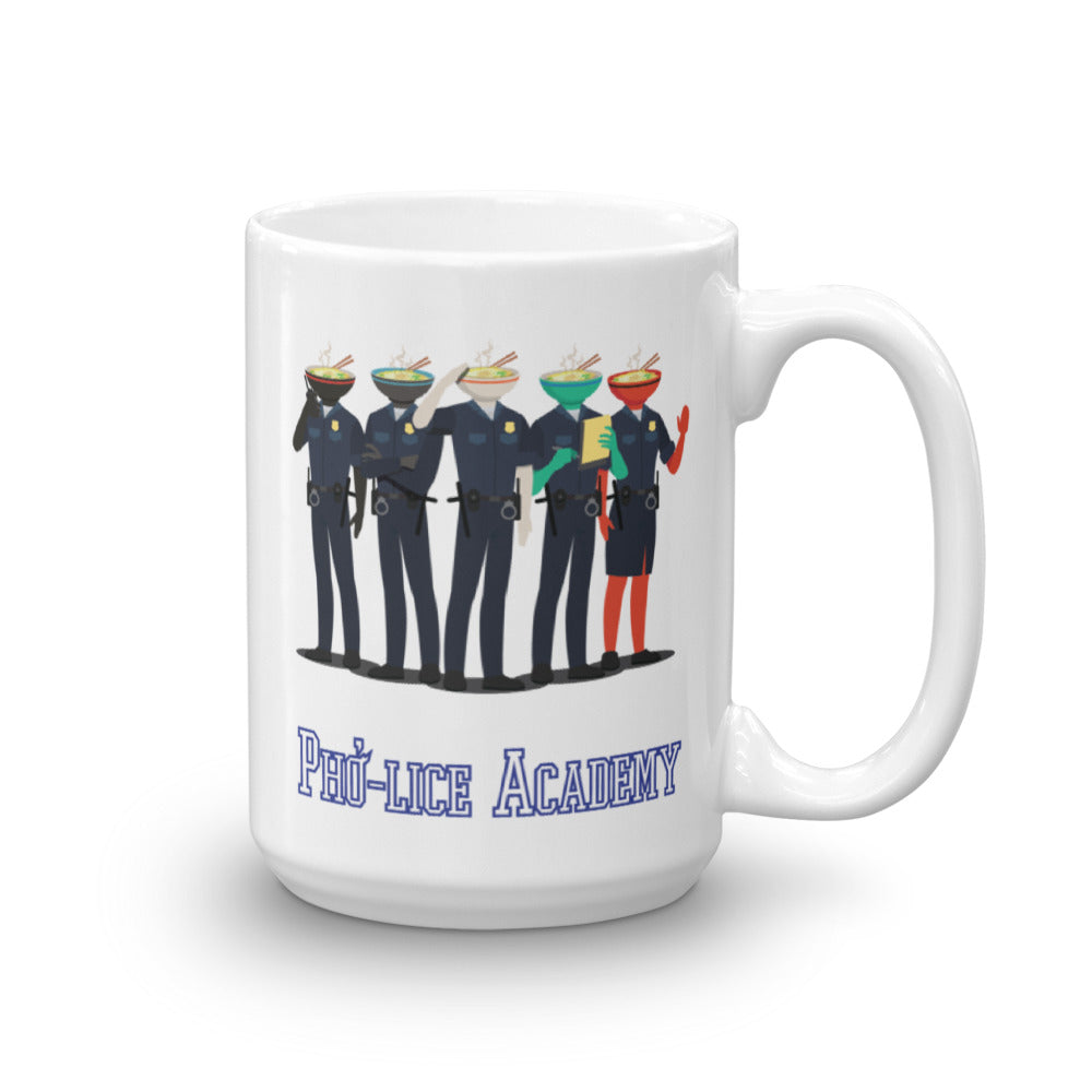 Movie The Food Pholice Academy Mug 15oz - White