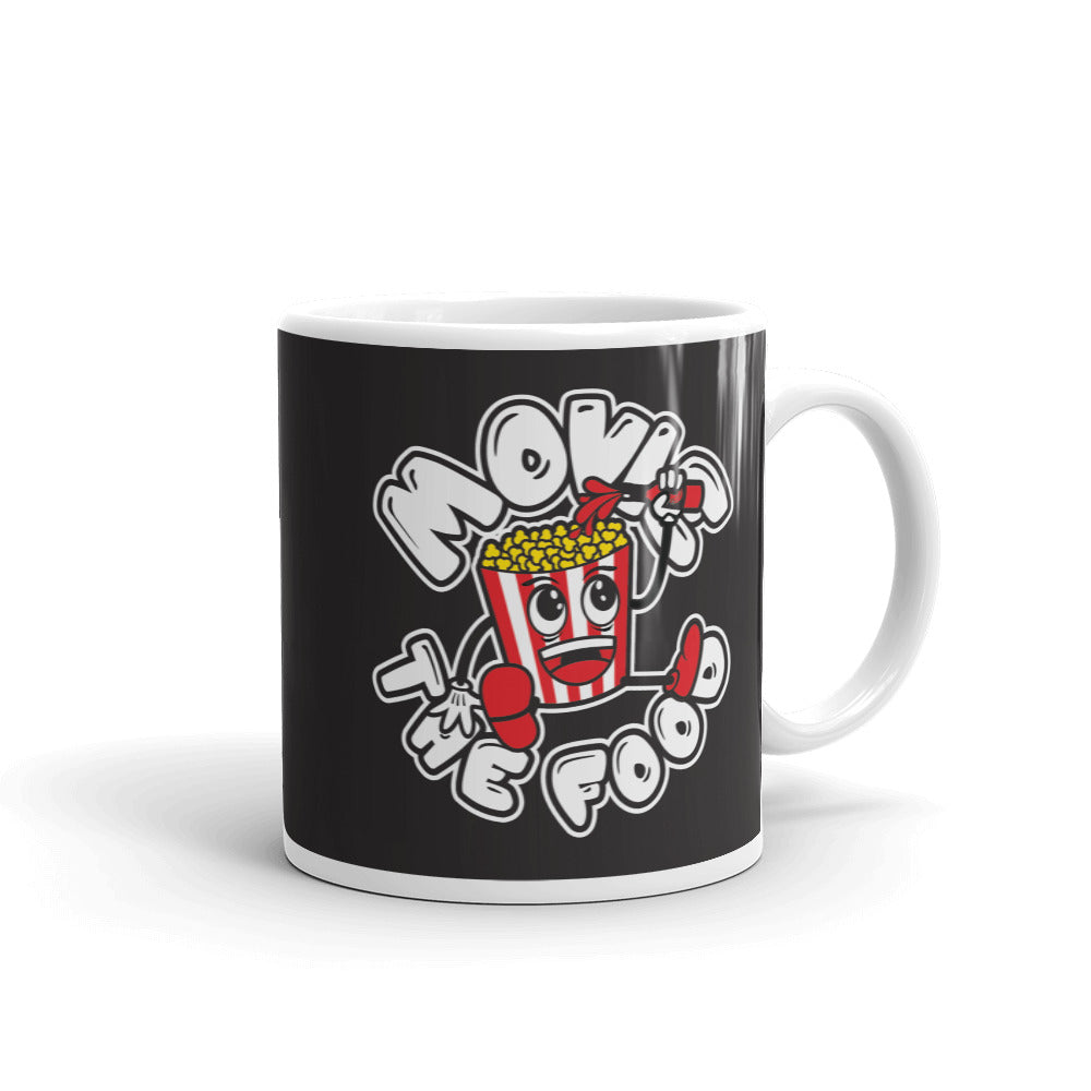 Movie The Food Round Logo Mug Black 11oz