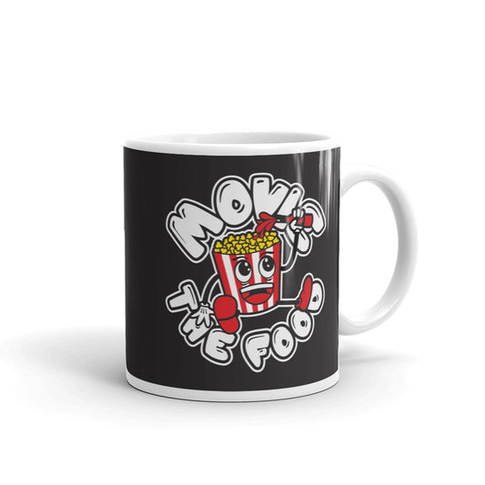 Movie The Food Round Logo Mug Black 11oz