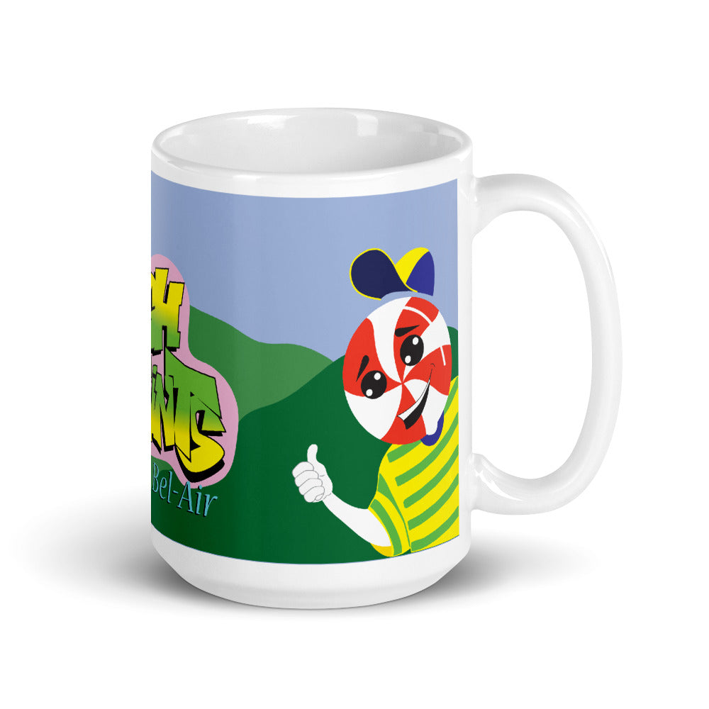 Movie The Food - The Fresh Mints Of Bel-Air Mug - Light Blue - 15oz