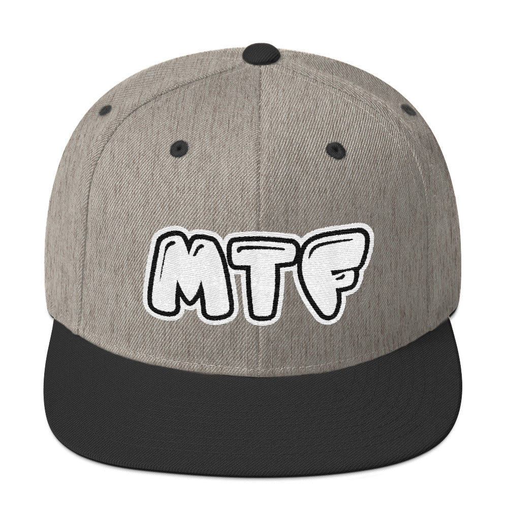 Movie The Food - MTF Logo Snapback - Heather/Black
