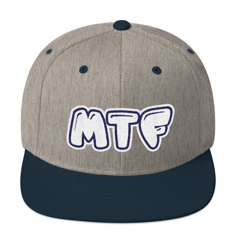 Movie The Food - MTF Logo Snapback - Heather/Navy