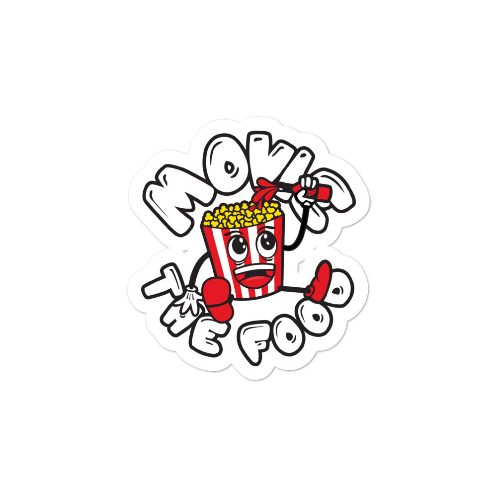 Movie The Food - Round Logo - Sticker - 3x3