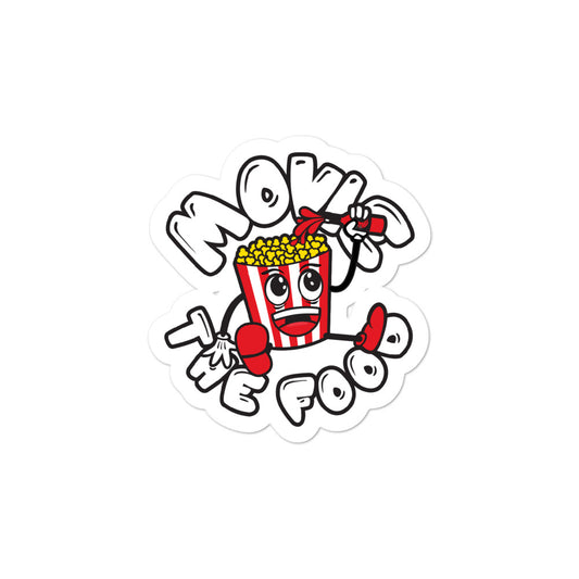 Movie The Food - Round Logo - Sticker - 3x3