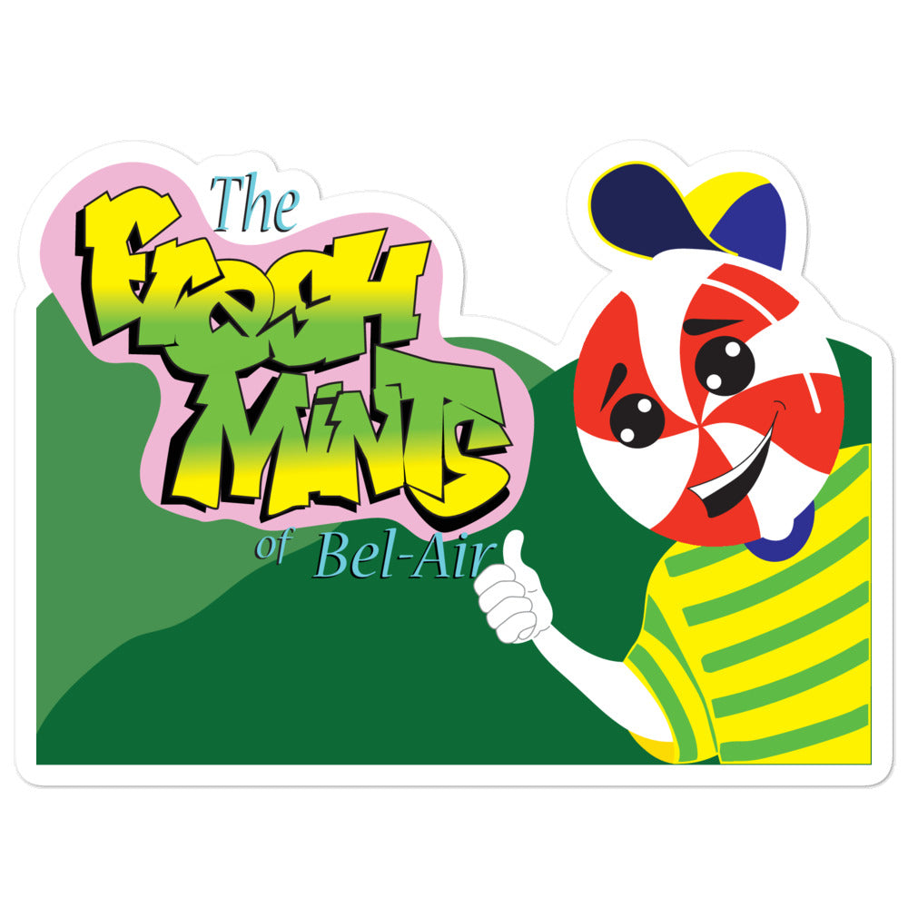 Movie The Food - The Fresh Mints of Bel-Air - Sticker - 5.5x5.5