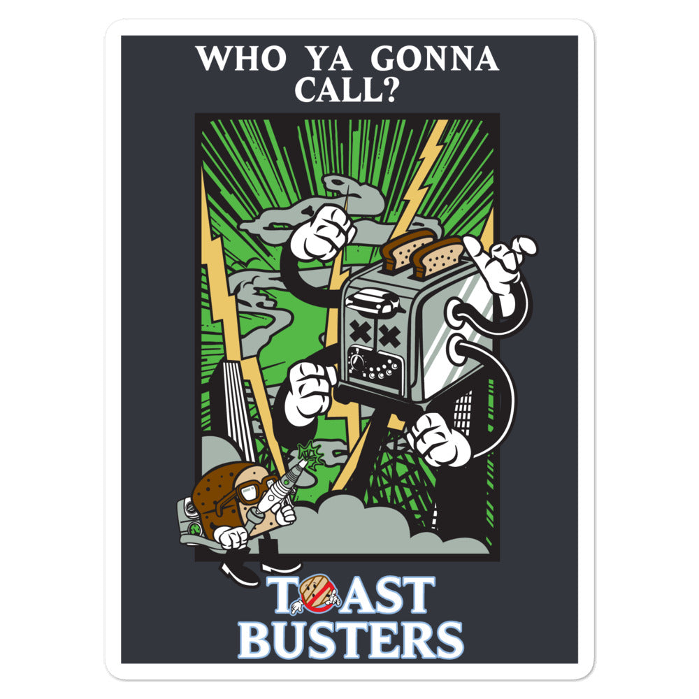Movie The Food - Toastbusters - Sticker - 5.5x5.5