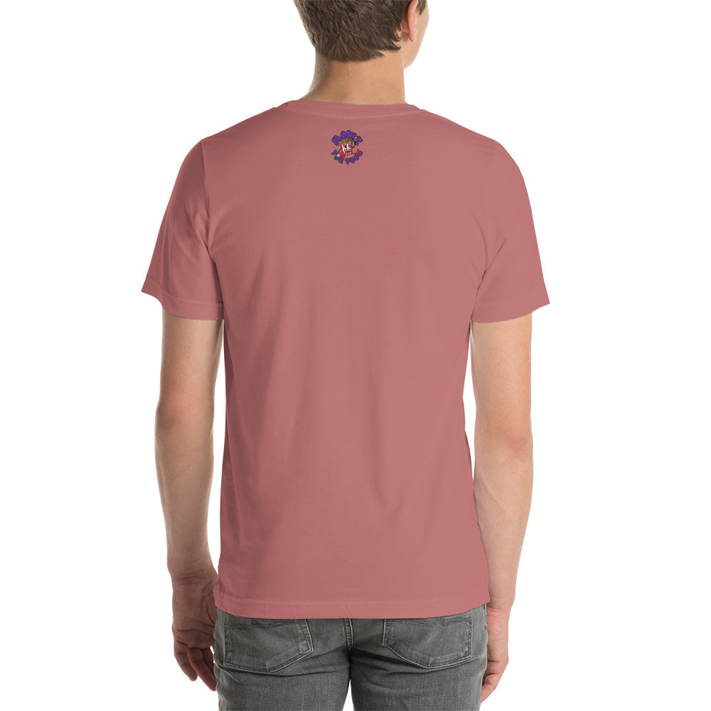 Movie The Food - Crazy Rich Raisins T-Shirt - Mauve - Model Back
