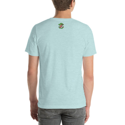 Movie The Food - The Fresh Mints Of Bel-Air T-Shirt - Heather Prism Ice Blue - Model Back