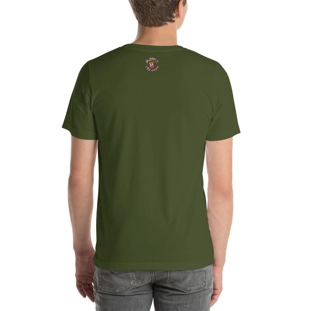 Movie The Food - Zero Dark Turkey T-Shirt - Olive - Model Back