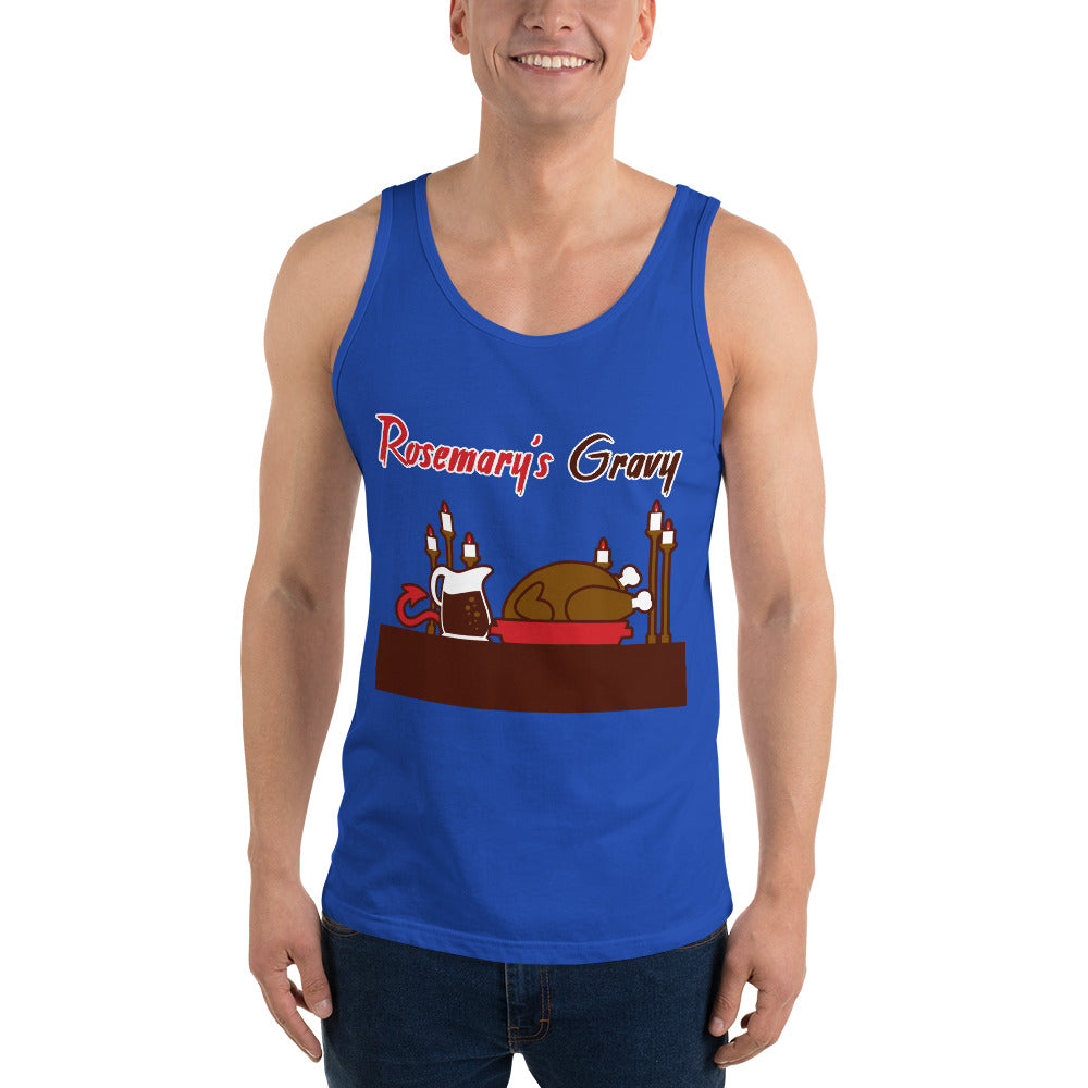 Movie The Food - Rosemary's Gravy Tank Top - True Royal - Model Front
