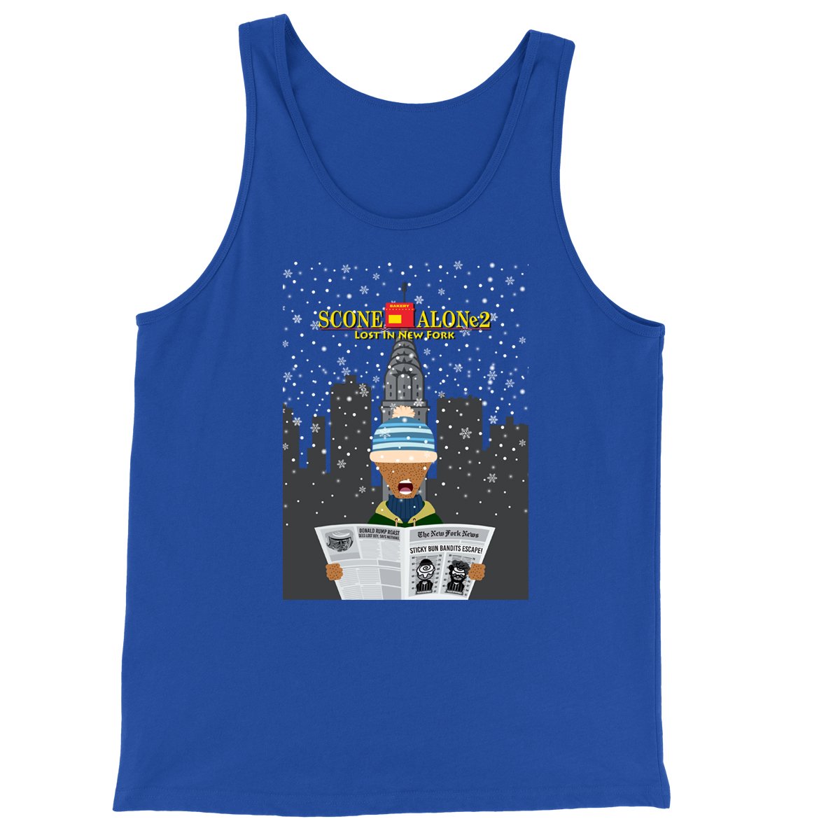 Movie The Food - Scone Alone 2 Tank Top - True Royal