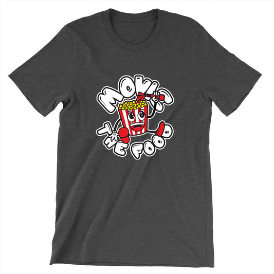 Movie The Food - Round Logo T-Shirt - Dark Grey Heather