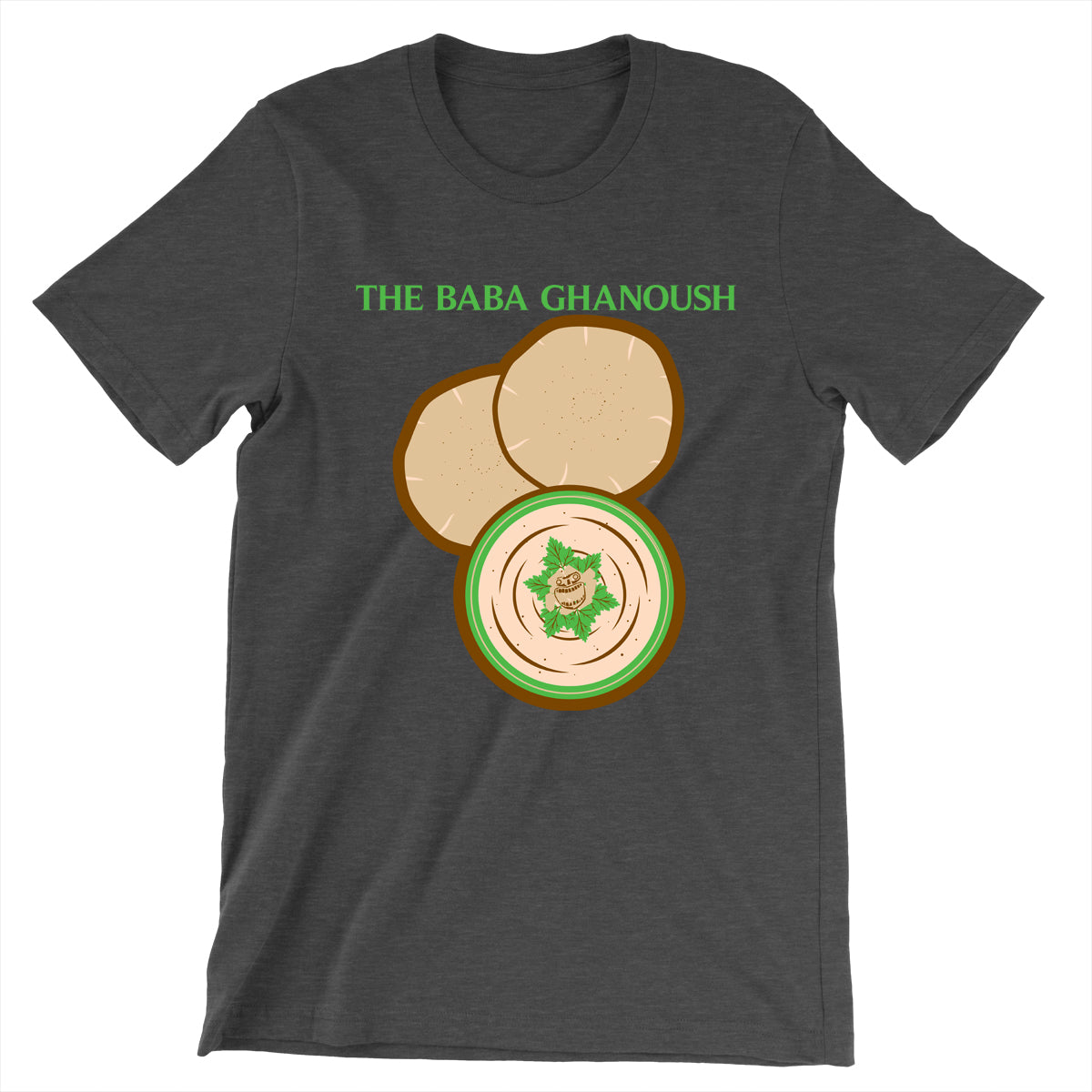 Movie The Food - The Baba Ghanoush T-Shirt - Dark Grey Heather