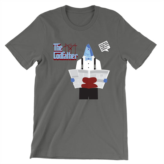 Movie The Food - The Codfather T-Shirt - Asphalt
