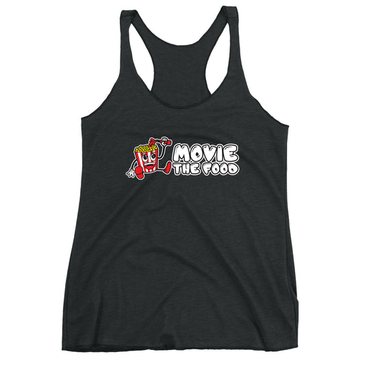 Movie The Food - Logo Women's Racerback Tank Top - Vintage Black