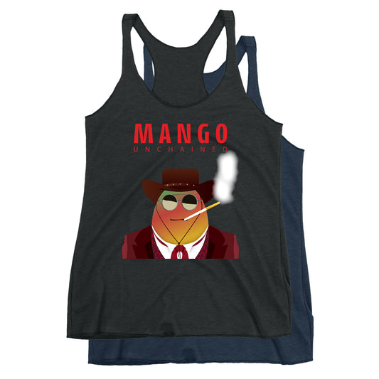 Movie The Food - Mango Unchained Women's Racerback Tank Top