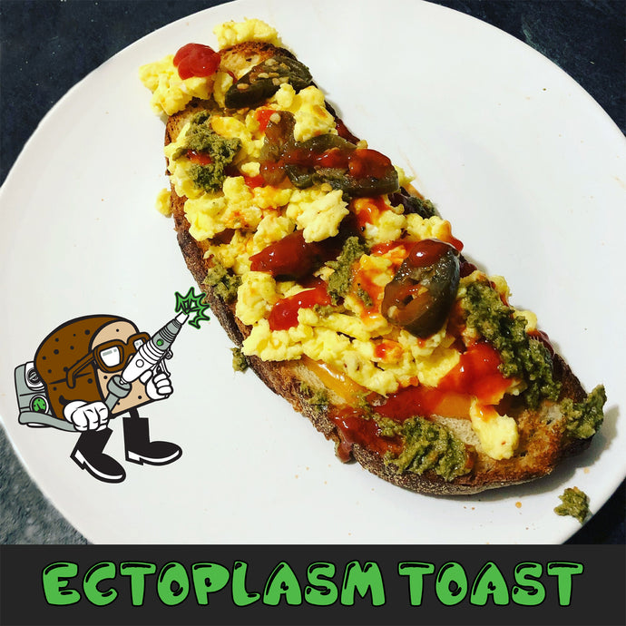 Cine-Munchies - Ectoplasm (a.k.a. Ghost Slime) Toast