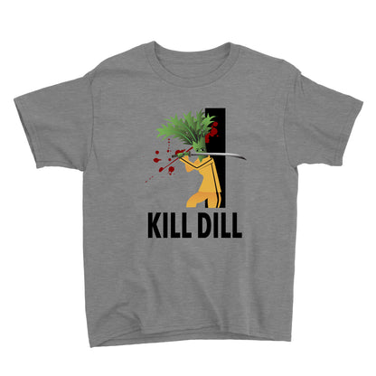 Movie The Food - Kill Dill Kid's T-Shirt - Heather Grey