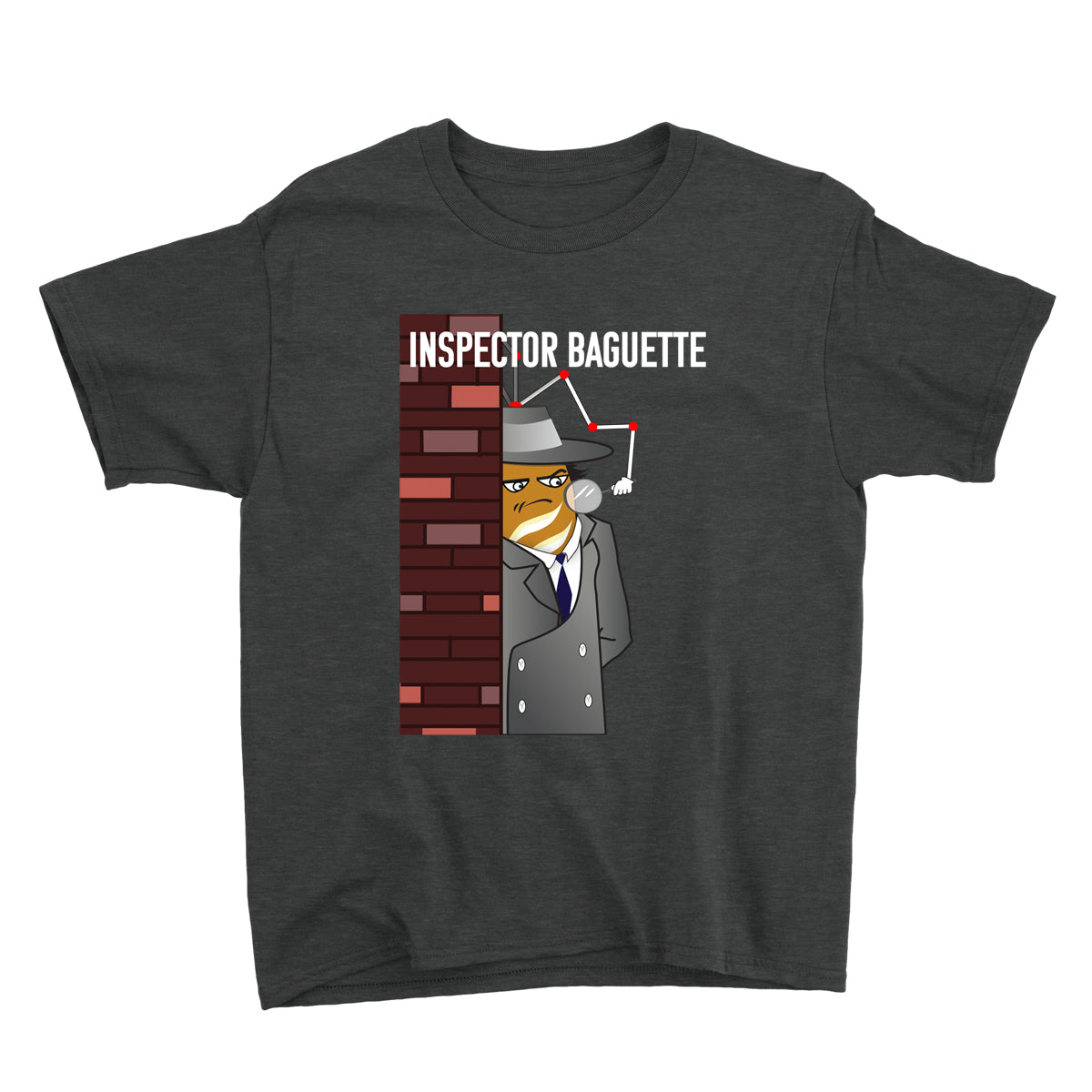 Movie The Food™ "Inspector Baguette" Kid's T-Shirt