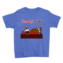 Load image into Gallery viewer, Movie The Food - Rosemary&#39;s Gravy Kid&#39;s T-Shirt - Heather Columbia Blue