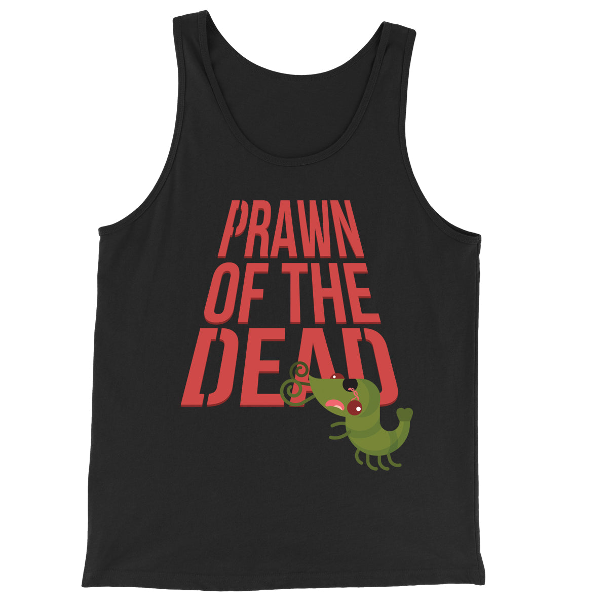 Movie The Food - Prawn Of The Dead Tank Top - Black