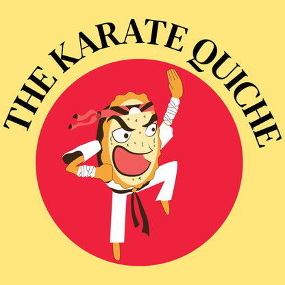Movie The Food - The Karate Quiche - Mug Design Detail