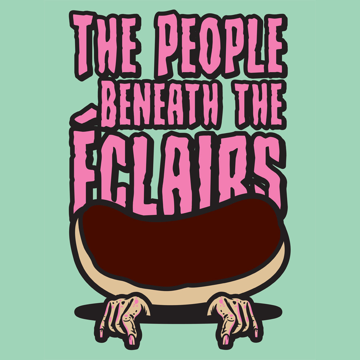 The People Beneath The Eclairs Mug Design